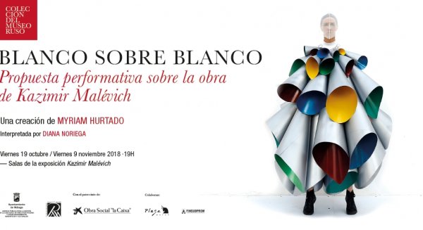 La propuesta performativa Blanco sobre blanco regresa a la colección del Museo Ruso