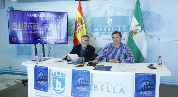 Marbella convoca una  nueva edición de los concursos de belenes y de decoración de escaparates