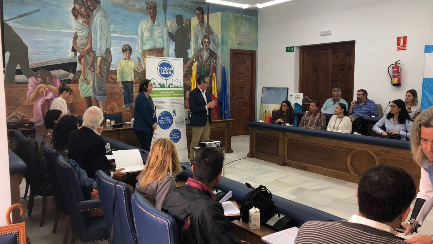Cuatro municipios se unen a un proyecto europeo de la Diputación para promover un turismo más sostenible
