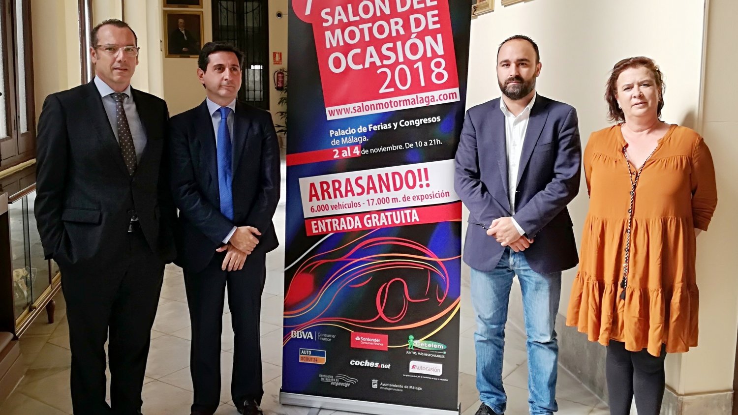 El VII Salón del Motor de Ocasión reunirá en Málaga más de 1.500 vehículos en exposición