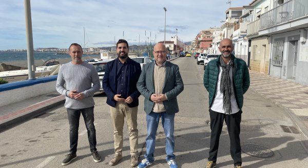 Infraestructuras da inicio a las obras de semipeatonalización de la calle Real de La Caleta de Vélez
