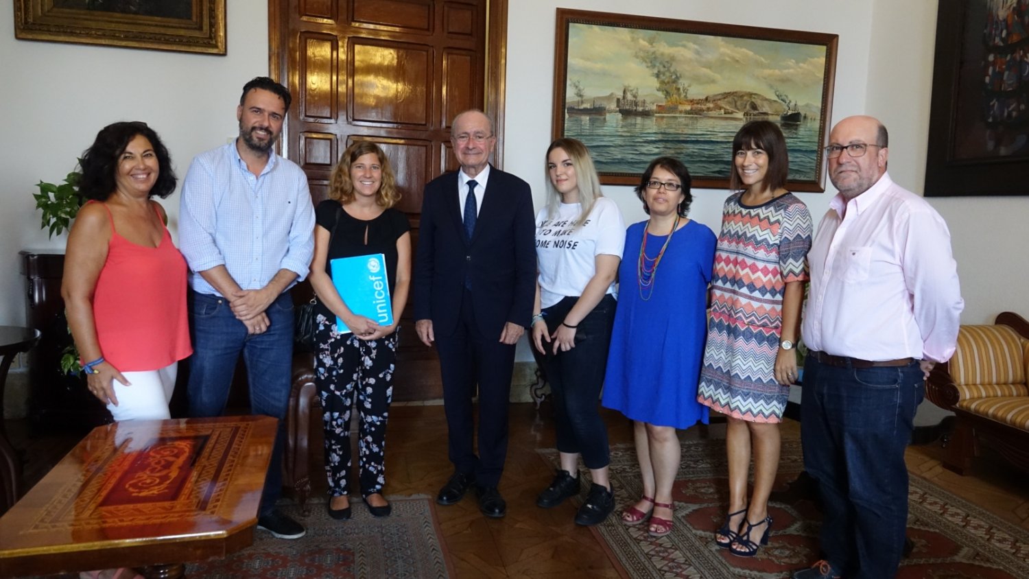 UNICEF renueva a Málaga su distinción de 'ciudad amiga de la infancia' y eleva este reconocimiento a excelencia