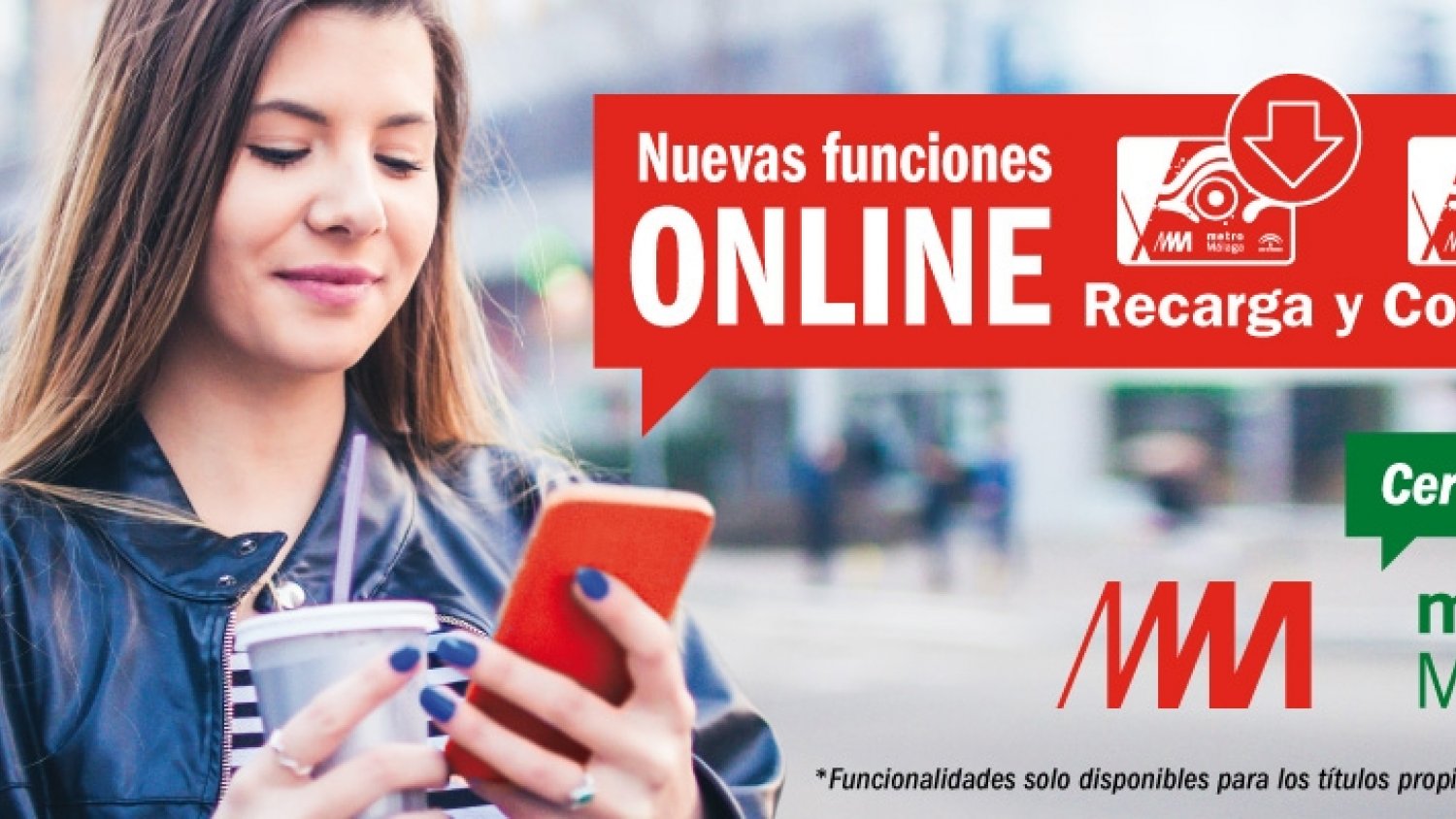 Metro de Málaga saca una app para facilitar la recarga de viajes de los usuarios