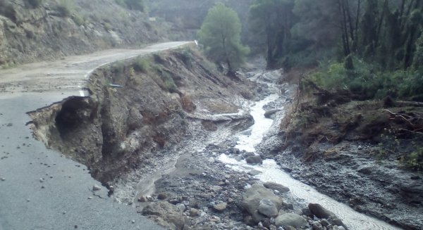 La Diputación proyecta soluciones para las tres carreteras provinciales más afectadas por las lluvias
