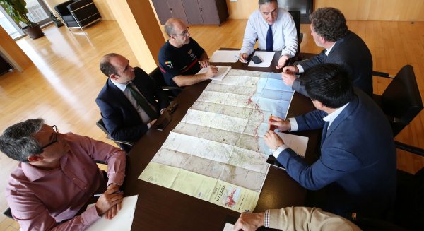 La Diputación cifra en 4 millones de euros los daños en la red provincial de carreteras