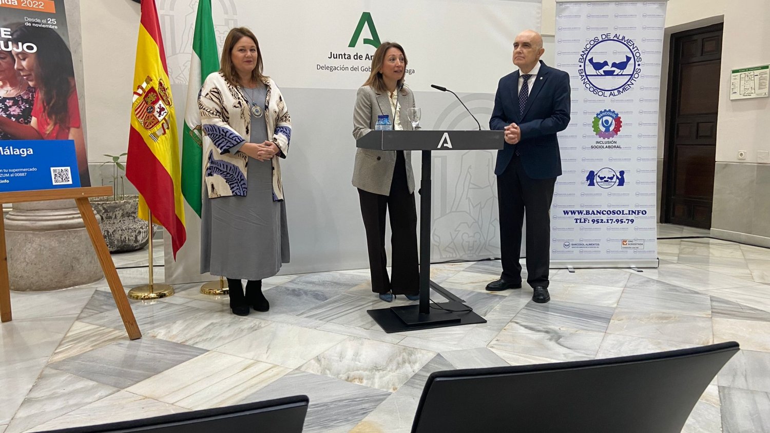 Málaga espera superar el millón de euros recaudado para alimentos respecto al año pasado