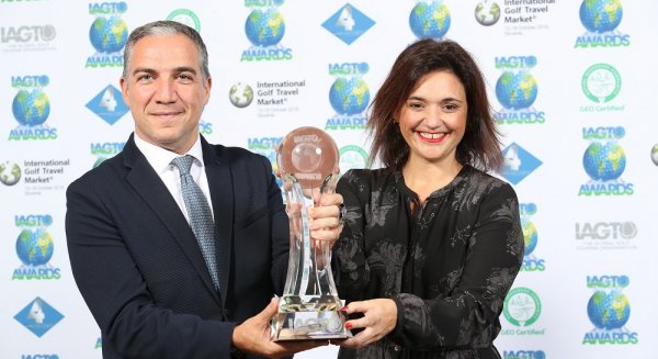La Costa del Sol recibe el premio al Mejor Destino Europeo de Golf por la IAGTO
