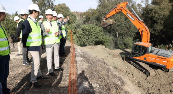 Comienza en Coín una nueva actuación del Corredor Verde del Guadalhorce