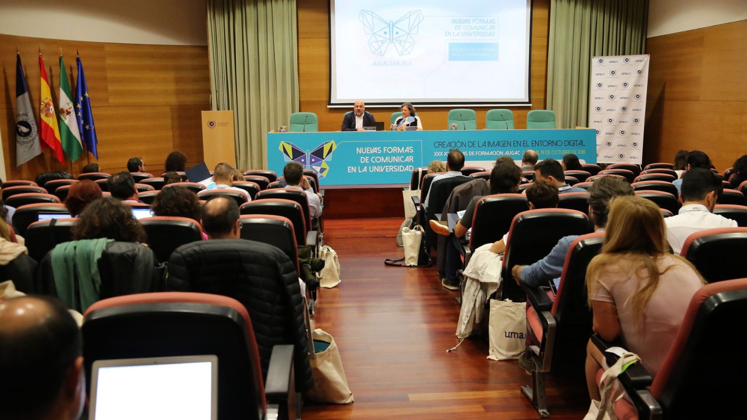 Expertos en comunicación universitaria debaten en la UMA sobre el uso de los nuevos medios digitales y audiovisuales