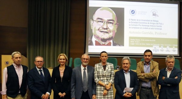 La UMA rinde un homenaje póstumo a Antonio Garrido Moraga