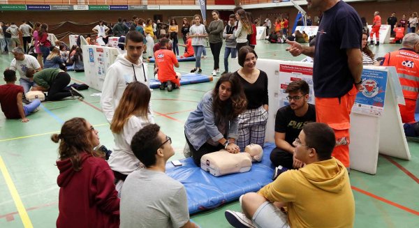 La UMA celebra el Día Europeo de Actuación ante la Parada Cardiorrespiratoria