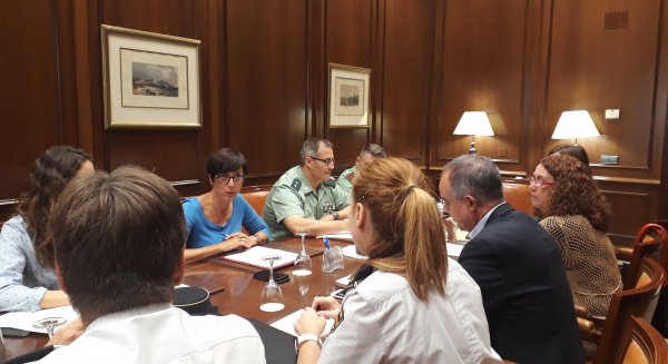 La subdelegada del Gobierno preside la reunión de coordinación del Plan Director para el curso 2018/19