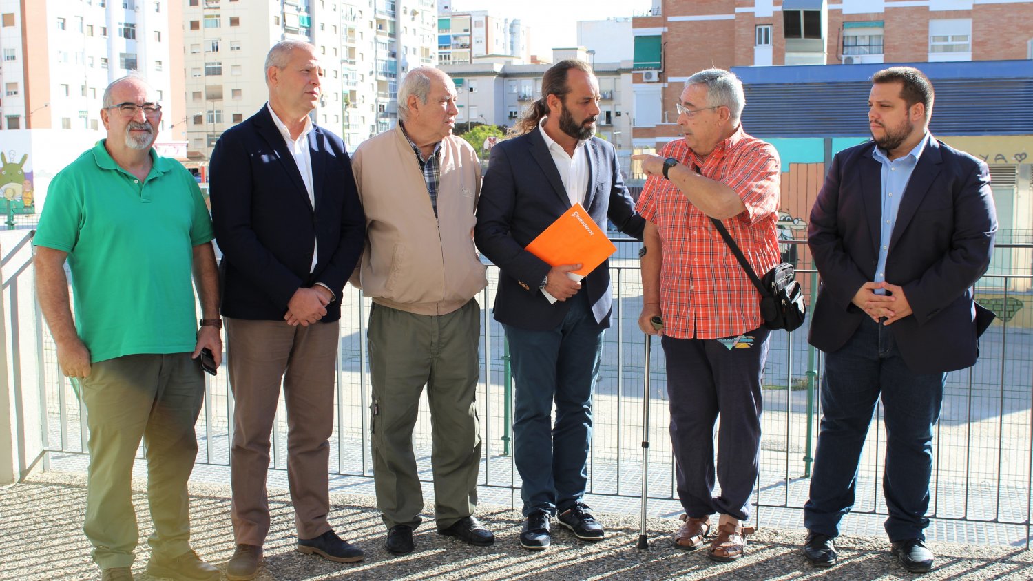 Ciudadanos reclama a la Junta la reanudación del proyecto del centro de salud de Gamarra