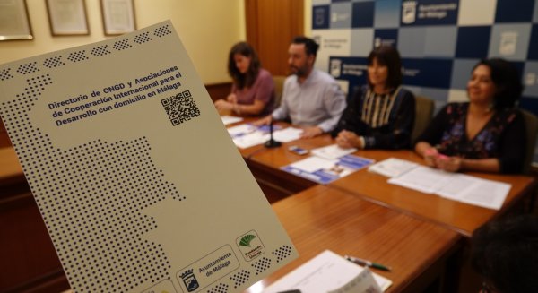 Presentan el primer directorio con información de las ONG con sede en Málaga que realizan proyectos de cooperación al desarrollo