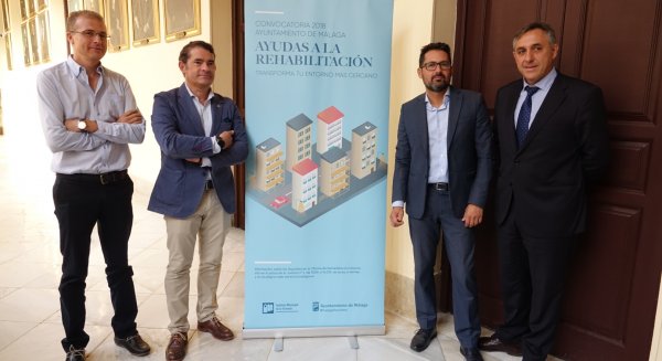 Málaga abre una nueva convocatoria de ayudas de tres millones de euros para la rehabilitación de edificios