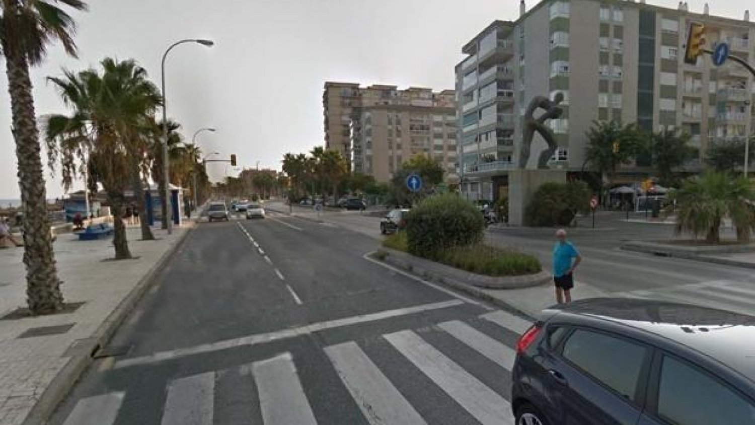Buscan a un conductor fugado tras un atropello muy grave en Huelin