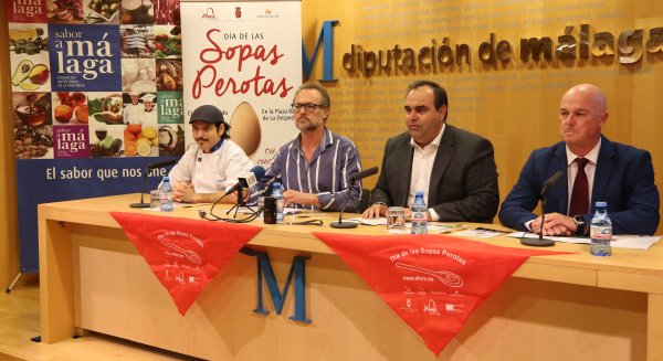 Sabor a Málaga participa en Álora con un showcooking de sopas perotas en la XV edición de uno de los festejos culinarios más conocidos de la comarca