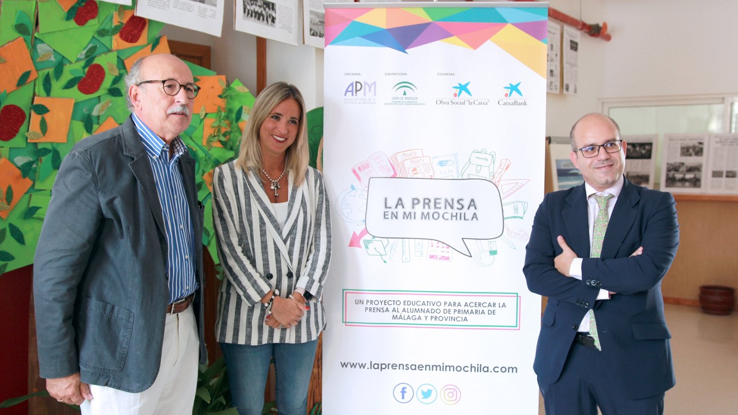 La Asociación de la Prensa acerca los medios de comunicación a 350 escolares de Málaga