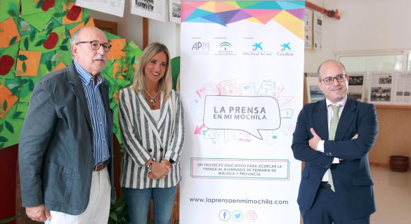 La Asociación de la Prensa acerca los medios de comunicación a 350 escolares de Málaga