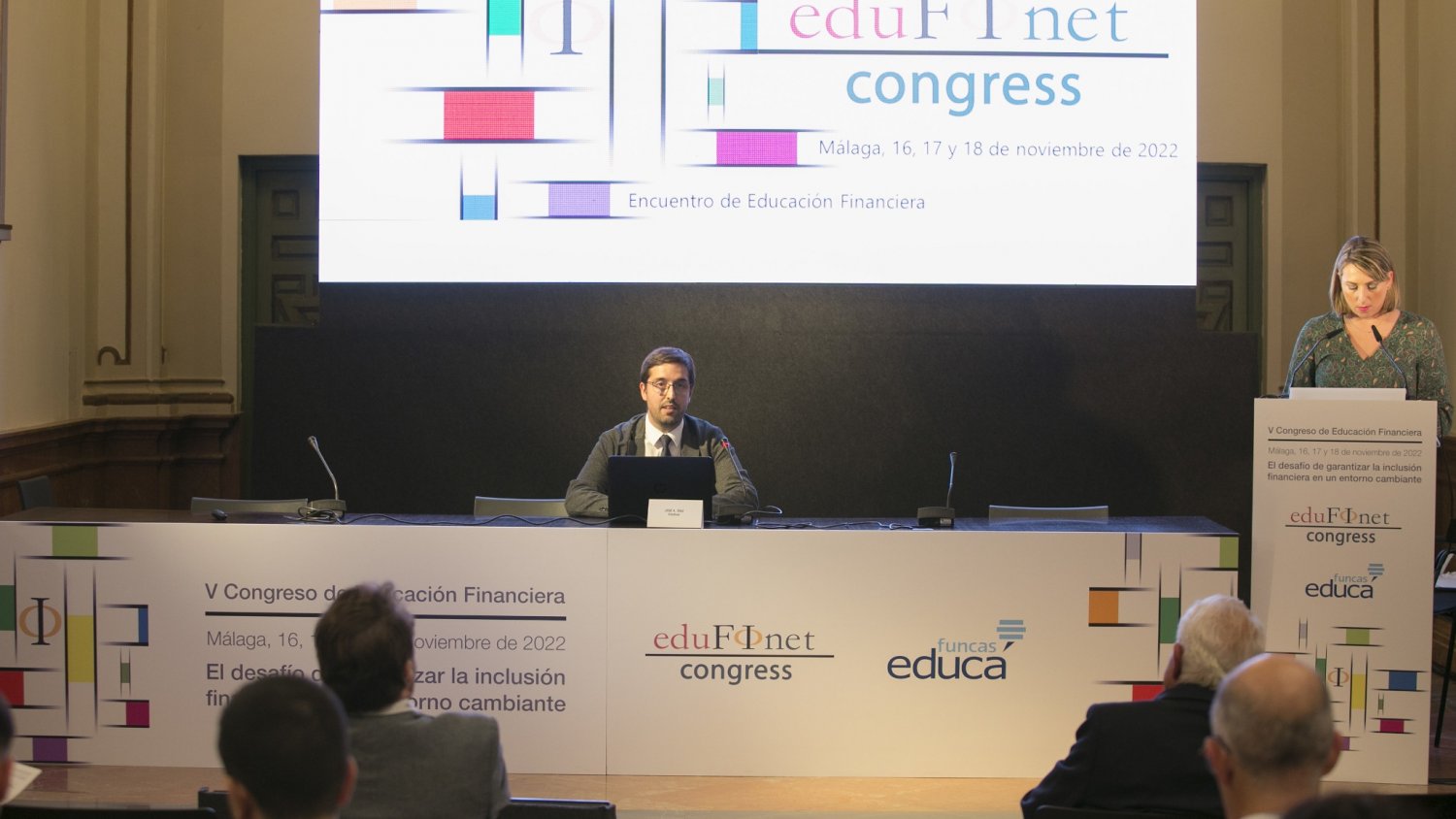 El Proyecto Edufinet de Unicaja clausura el V Congreso de Educación Financiera con más de 350 inscritos