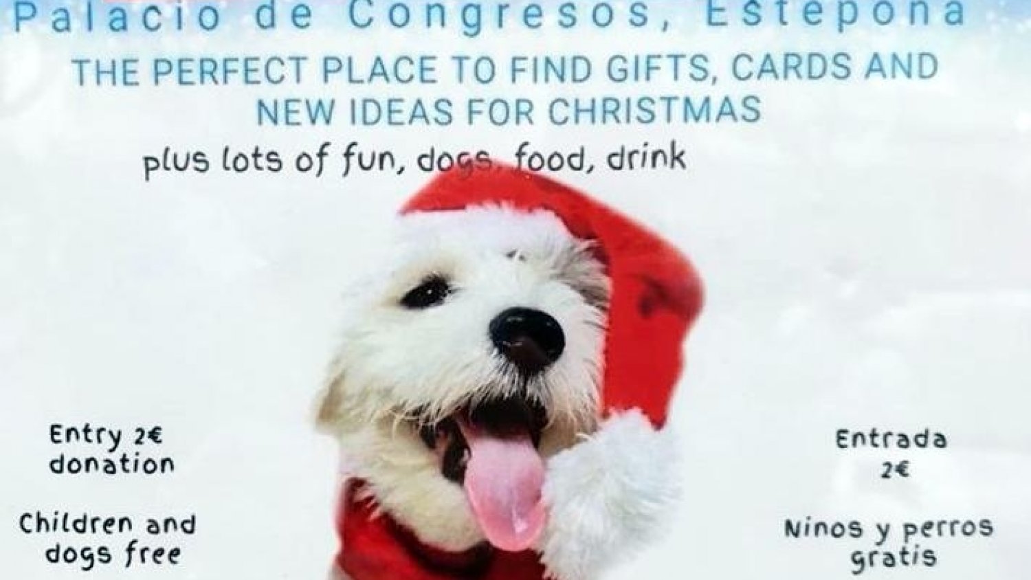 Estepona anuncia la recaudación de fondos para los animales abandonados en la Feria de Navidad