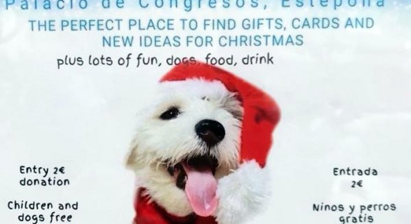 Estepona anuncia la recaudación de fondos para los animales abandonados en la Feria de Navidad