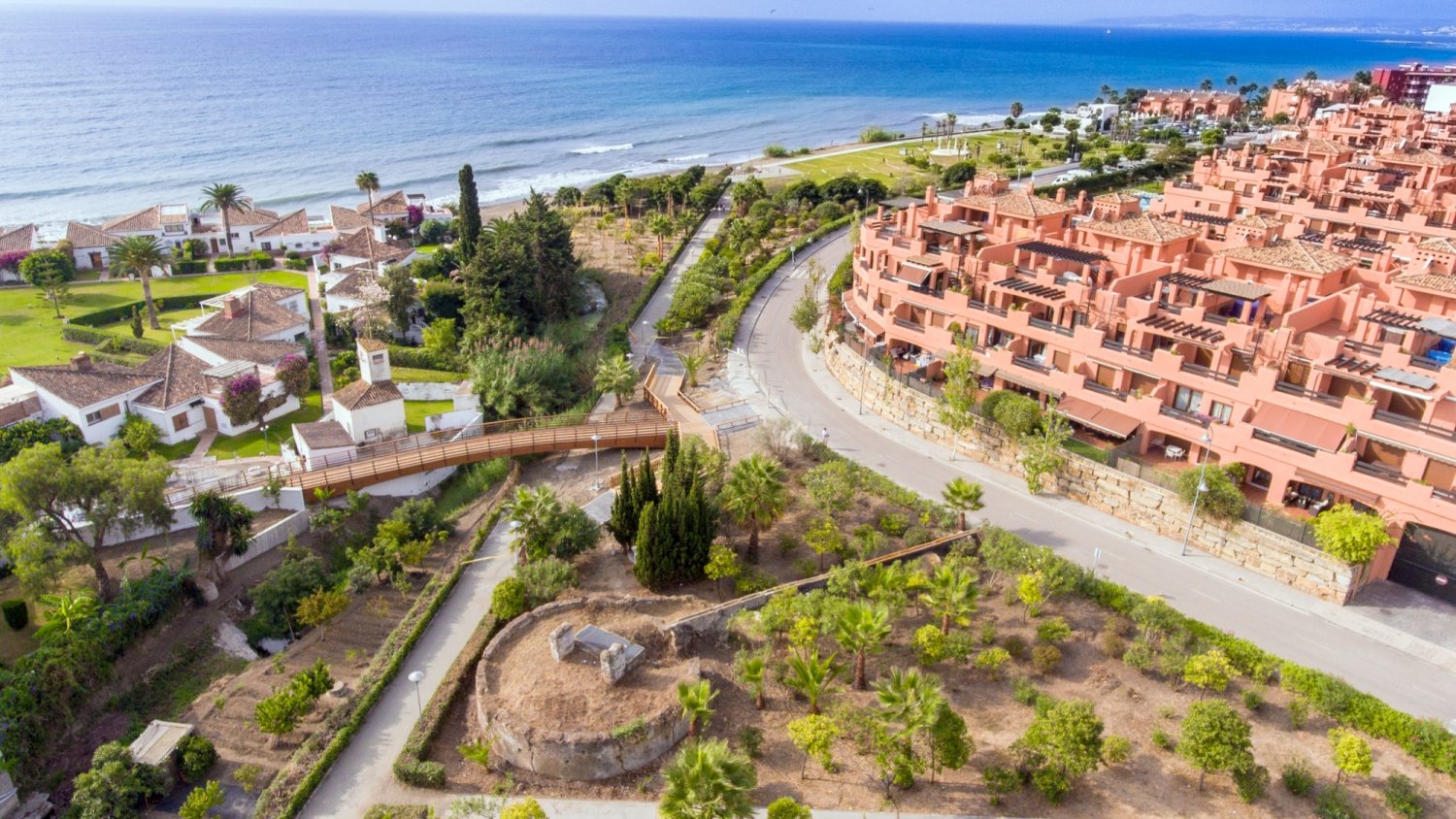 Estepona inicia la creación de una zona verde de 10.000 metros cuadrados en El Ángel