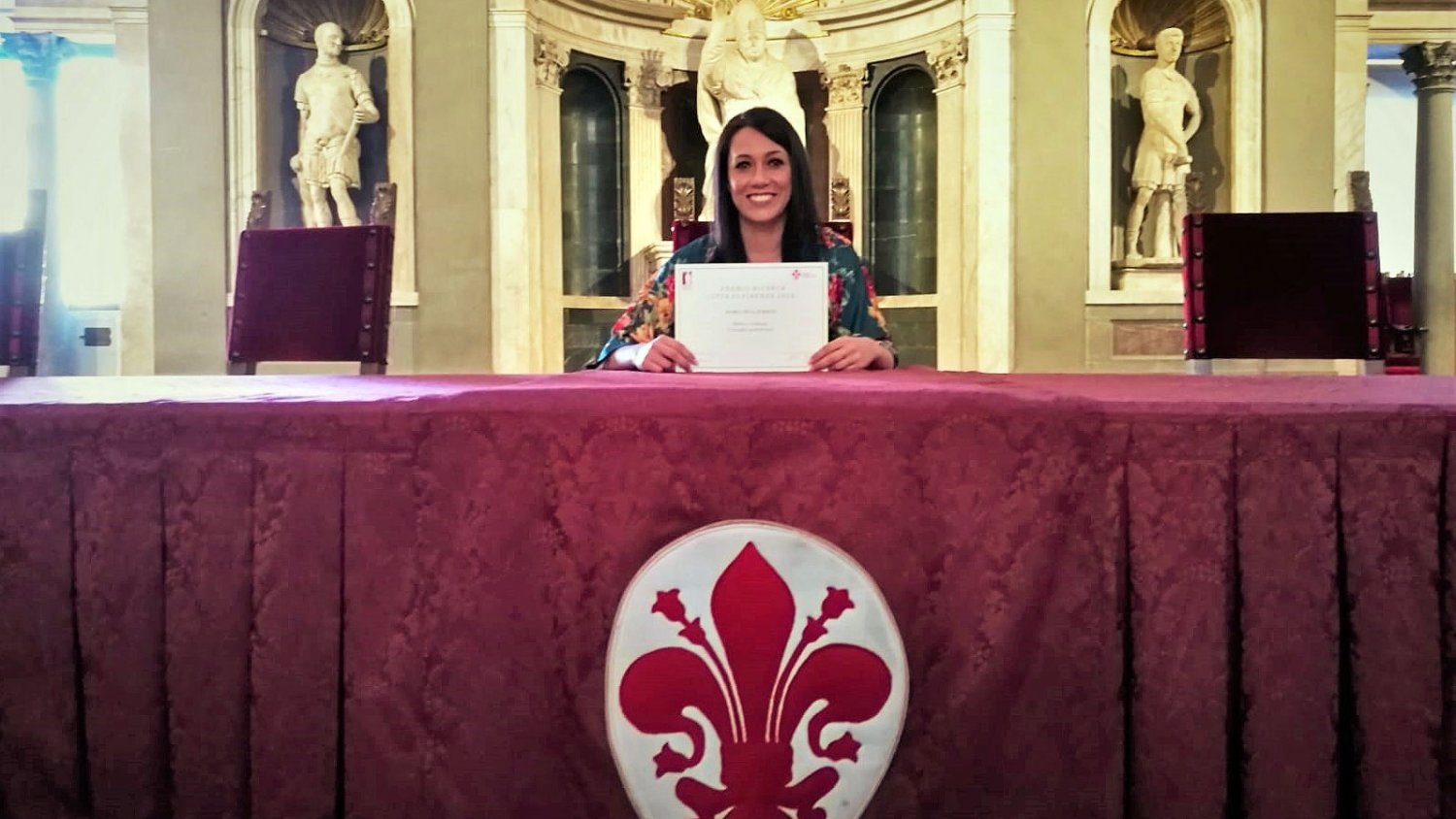 Una alumna del doctorado de la UMA obtiene el premio de investigación 'Ciudad de Florencia'
