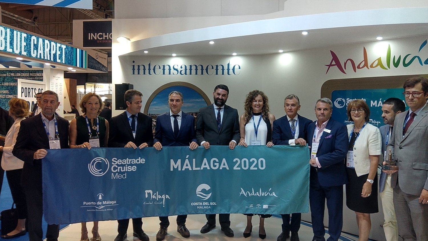 Málaga recoge el testigo de Lisboa para celebrar la próxima edición de la Seatrade Cruise Med en 2020