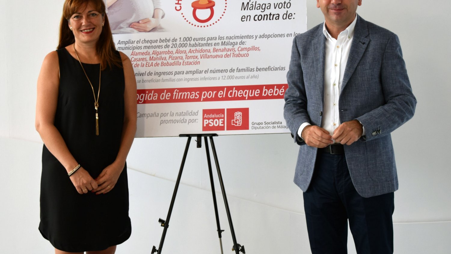 El PSOE insiste en ampliar el cheque bebé de la Diputación para convertirlo en un instrumento contra la despoblación de los pueblos
