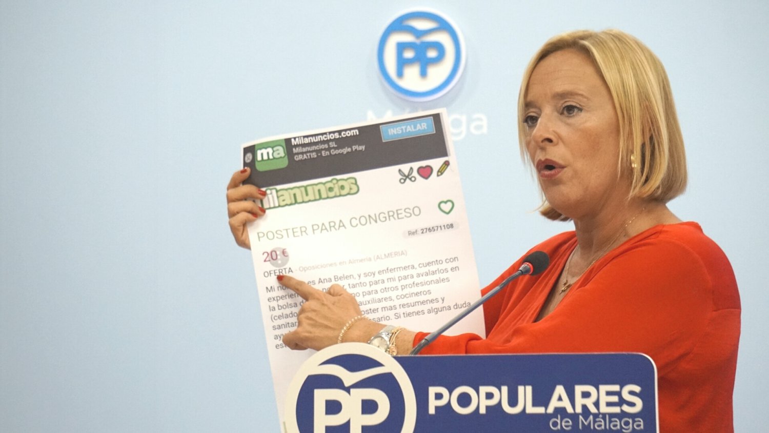 El PP alerta de que la bolsa de empleo del SAS es 