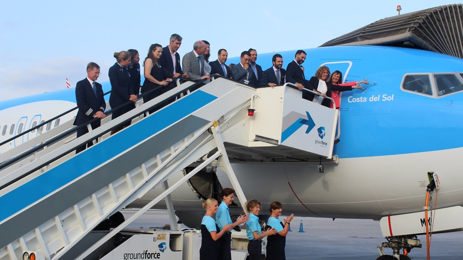 TUI Airlines bautiza un nuevo Boeing con el nombre de la Costa del Sol
