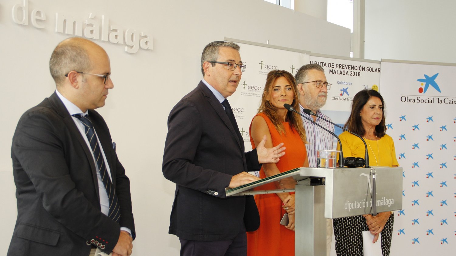 La II ruta de prevención solar 'No hagas el Gamba , protege tu piel' de la AECC pasará por 21 municipios de Málaga