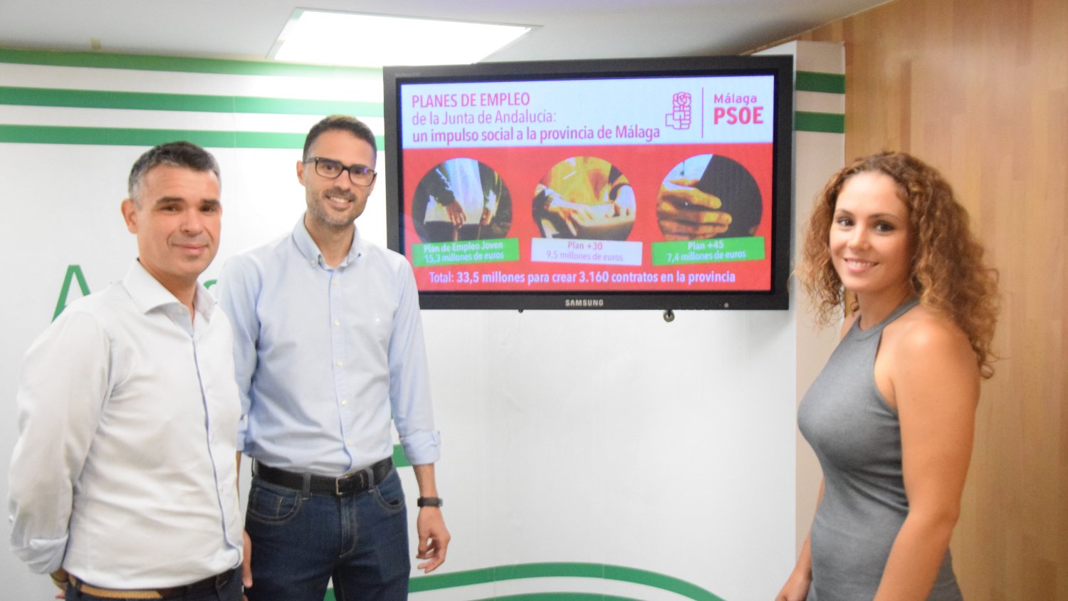 El PSOE de Málaga inicia su campaña para explicar municipio a municipio los planes de empleo de la Junta