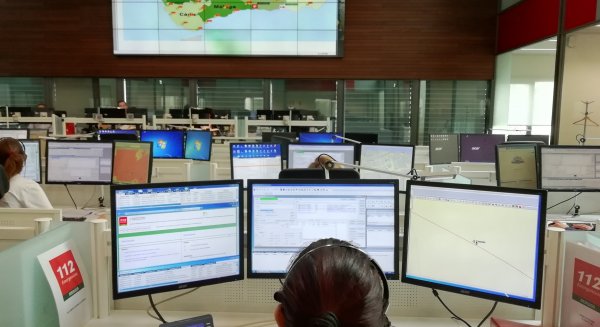 Emergencias 112 en Málaga gestiona 1.022 avisos durante la última fase de la Operación Retorno del Verano