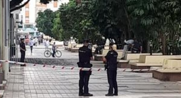 Encuentran una granada de mortero en la avenida de Andalucía