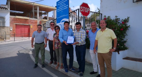 Comienza la segunda fase de las obras de reparación de la carretera MA-3107 entre Riogordo y Benamargosa