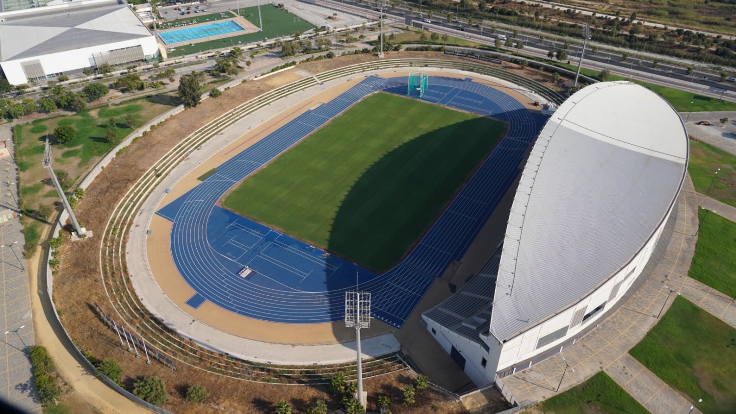 La Federación Española de Atletismo homologa el nuevo pavimento del estadio 'Ciudad de Málaga'