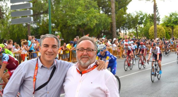 La Diputación felicita a La Vuelta por el éxito de las cuatro etapas en Málaga
