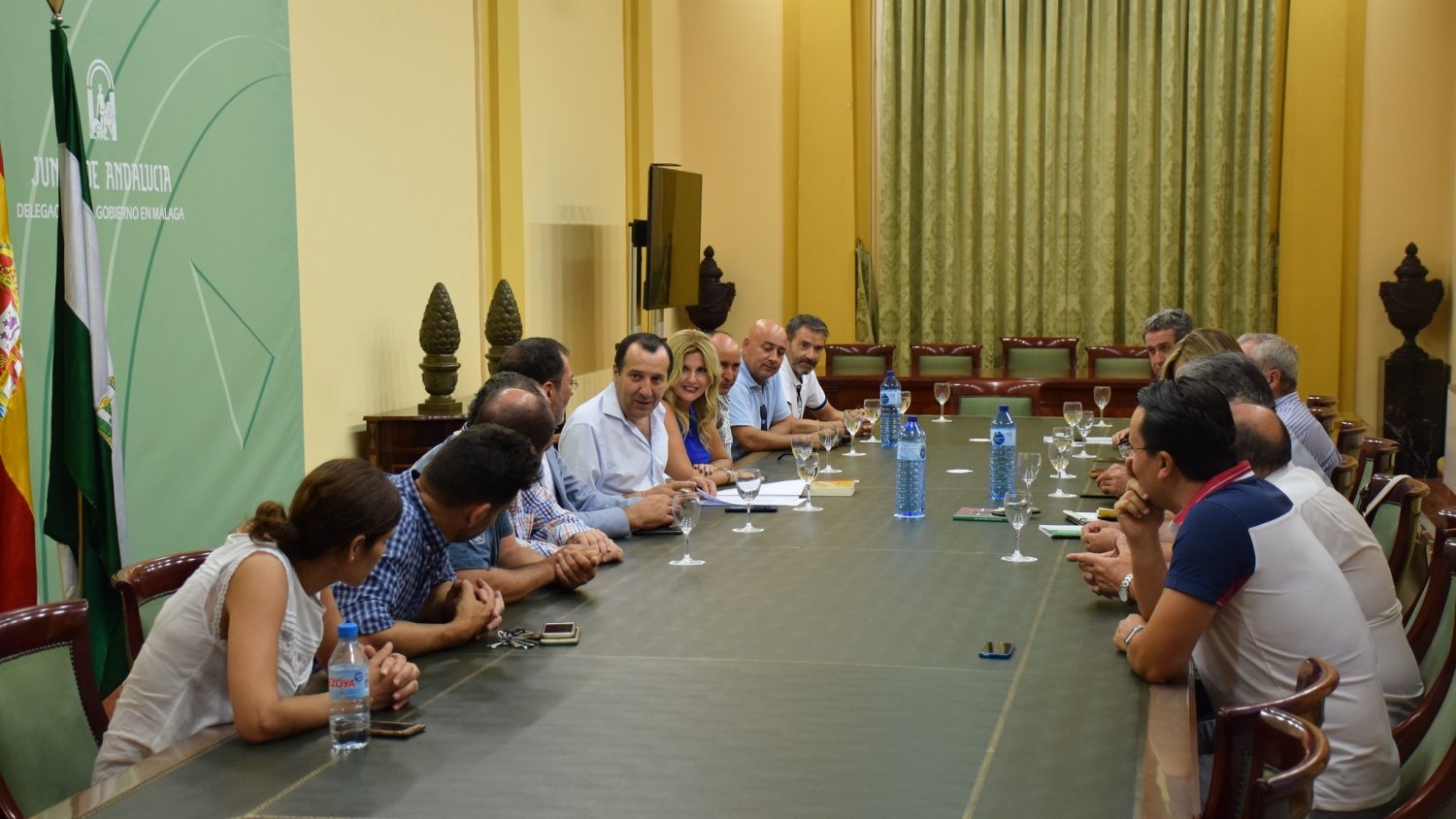 Ruiz Espejo se reúne con los equipos gubernativos taurinos de cara a la Feria de Málaga