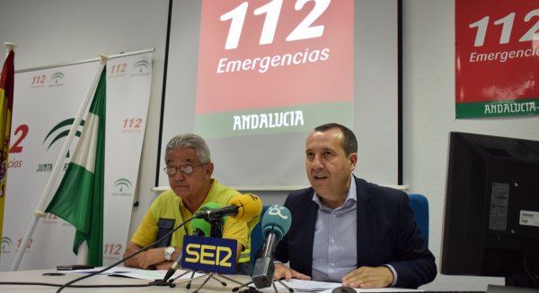 El 112 cierra en Málaga el balance semestral con más de 56.000 emergencias coordinadas y un 8% de incremento en su gestión