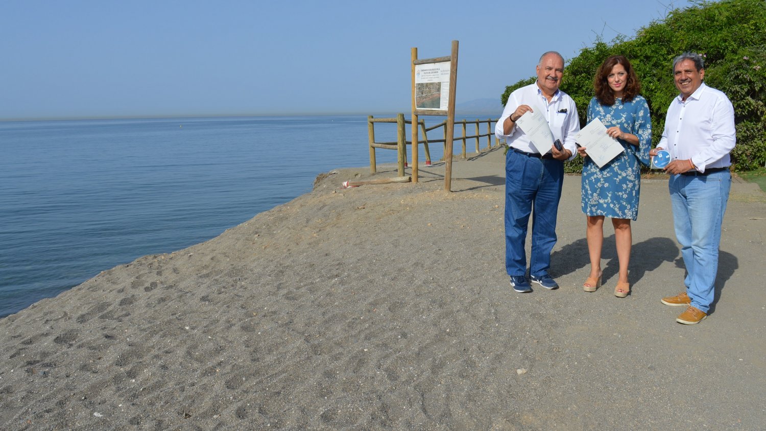 La Diputación impulsa el único tramo pendiente de la Senda Litoral en Rincón de la Victoria