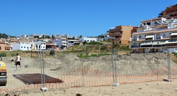 Estepona inicia la construcción de una exclusiva pista de pumptrack