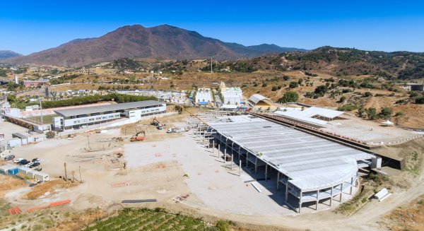 La obra del Estadio de Atletismo de Estepona supera el 30% de ejecución
