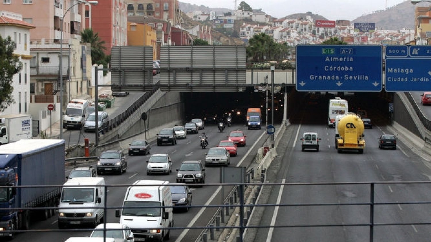 La DGT pone fin al dispositivo especial de vigilancia y regulación para la Operación Especial de Tráfico 1ºagosto 2018 en Málaga