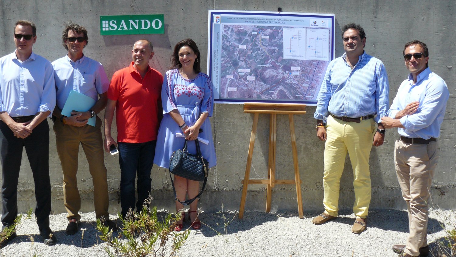 Acosol invertirá casi 1,8 millones de euros en mejorar el suministro de agua a Manilva