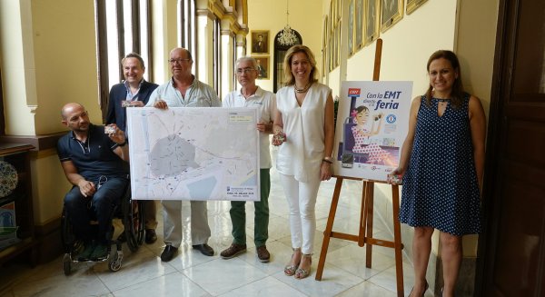 El transporte público vuelve a tomar el protagonismo en la Feria de Málaga