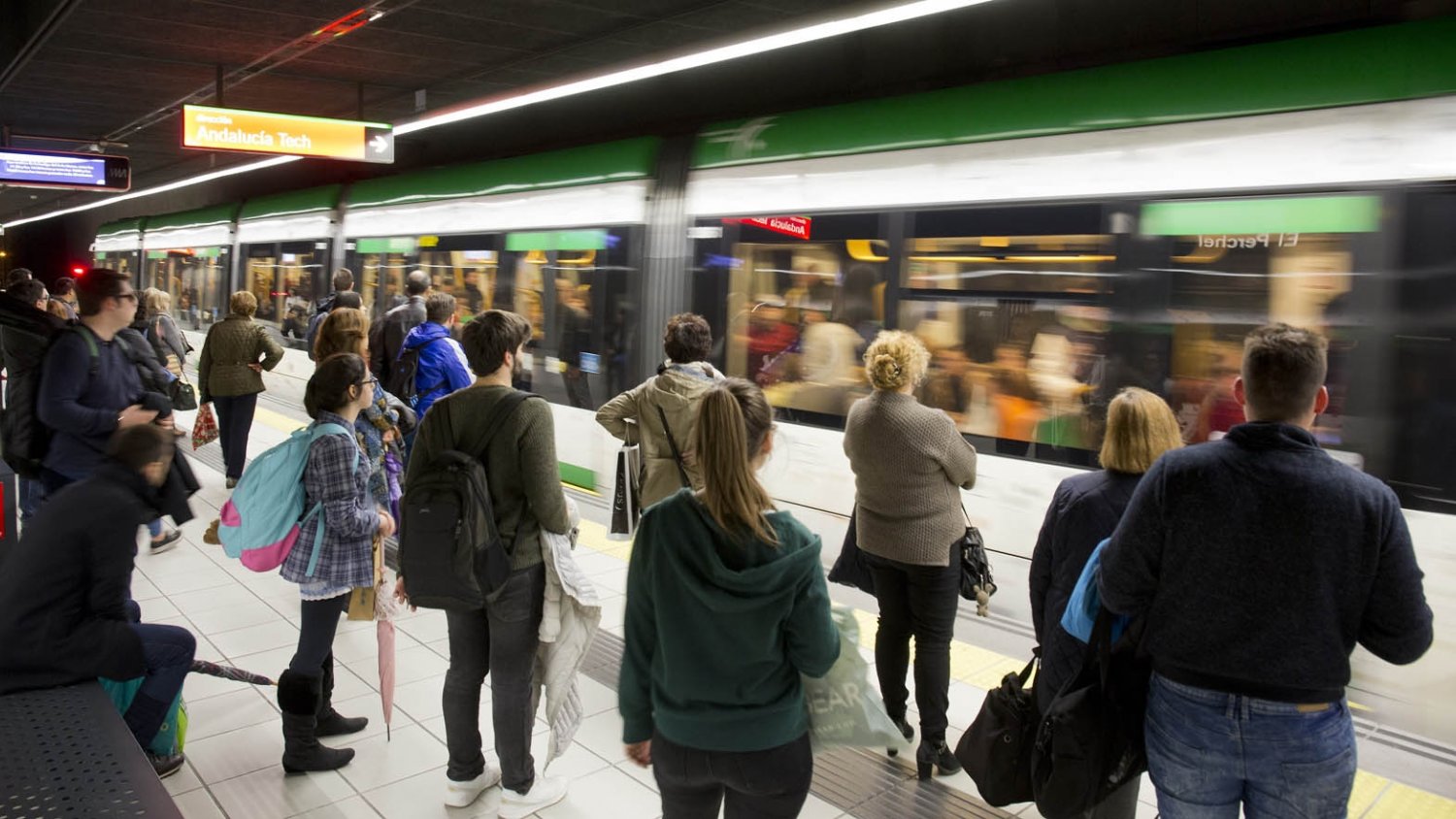 Metro de Málaga cumple su cuarto aniversario con más de 21,5 millones de viajeros transportados desde su apertura