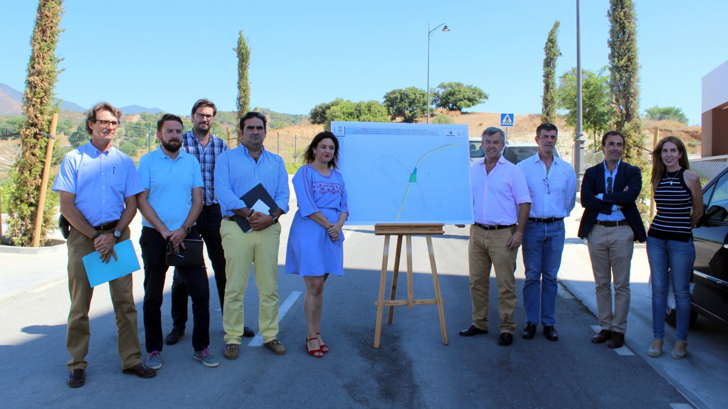 La red de suministro de agua de la zona oeste de Estepona se mejorará con una obra de más de 1,1 millones de euros