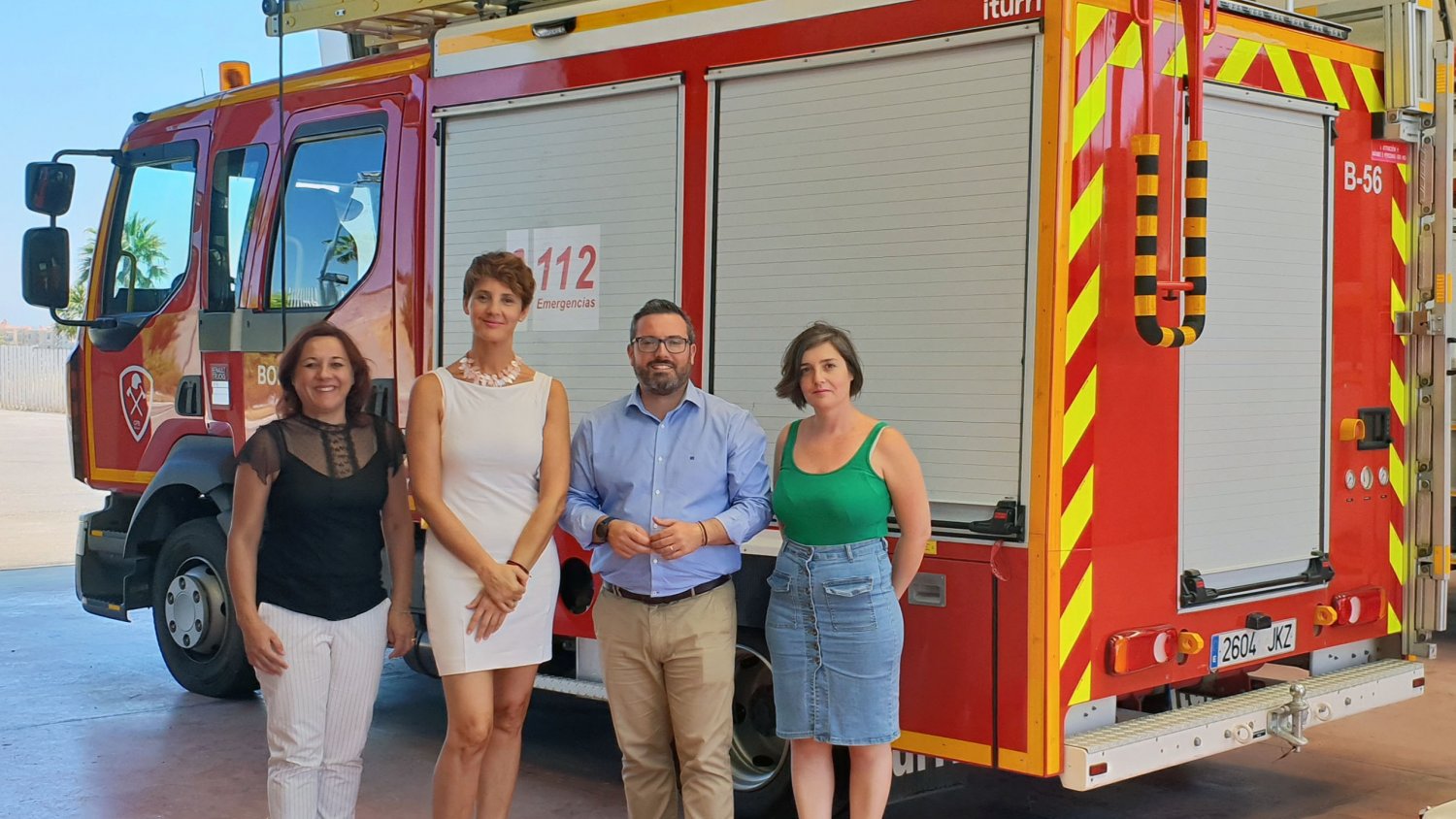 El PSOE exige a la Diputación que solucione la falta de bomberos en Estepona